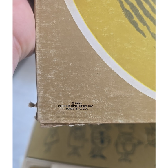 Vtg 1963 Parker Brothers Original Clue Detective Board Game Complete MCM Decor - Picture 6 of 6